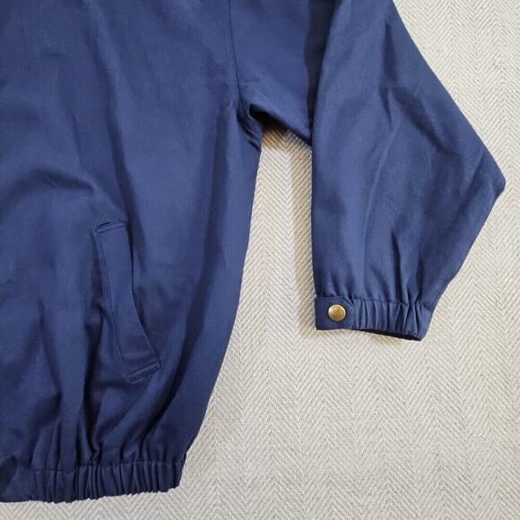 Vintage Charter Club by Jane Justin Jacket Men's Size Large Blue Old Money Luxe - Picture 7 of 16
